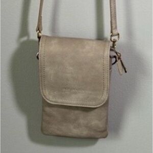 Bostanten Beige Crossbody Phone Bag - Women